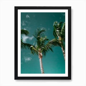 Spanish Palm Love Art Print