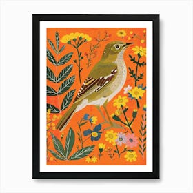 Spring Birds Mockingbird 1 Art Print