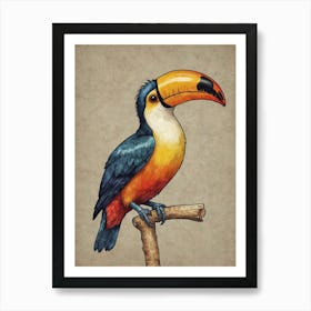 Toucan 14 Art Print