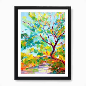 Dragon Tree 2 Impressionist Painting Art Print