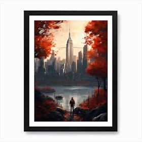 City Of Dreams New York Art Print