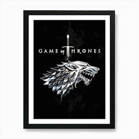 Game Of Thrones movie 1 Art Print