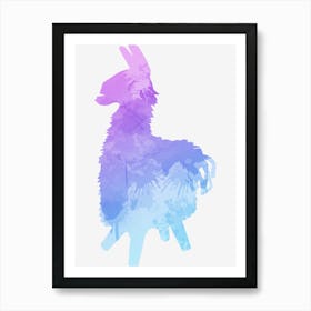 Fortnite Llama Art Print
