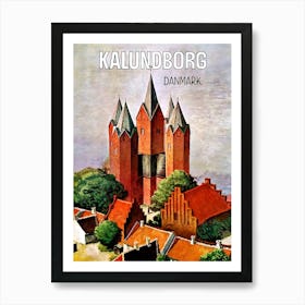 Kalundborg Castle, Denmark Art Print