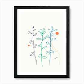 Leafs  Art Print