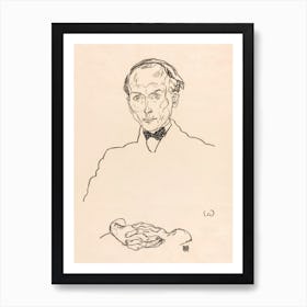 Dr. Ernst Wagner (1918), Egon Schiele Art Print