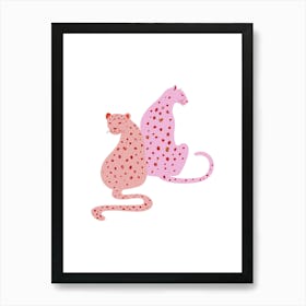 Cheetahs 1 Art Print