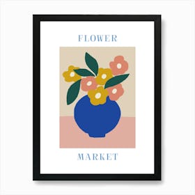 Flower Market 33 Art Print