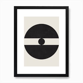 Abstract Circles Thirteen Art Print