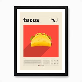 Tacos Art Print