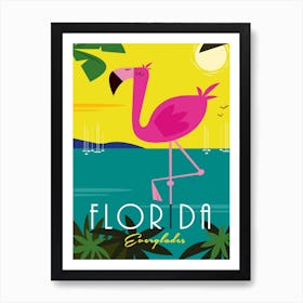 Florida Poster Art Print