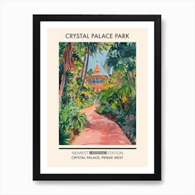 Crystal Palace Park London Parks Garden 1 Art Print