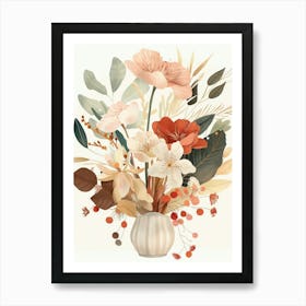 Flowers In A Vase 31 Art Print