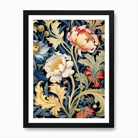 William Morris Floral Wallpaper 9 Art Print