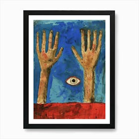 'Hands' 6 Art Print