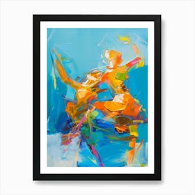 Dancers 7 Art Print