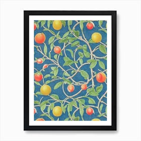 Citrus tree Vintage Botanical Art Print