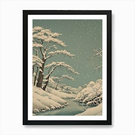 Snowy River Art Print