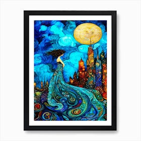 Ponder Life - Night Wishing Art Print