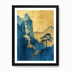 Chinese Landscape 12 Art Print