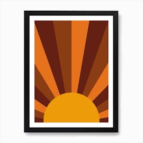 Sun Rays II Art Print