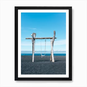 Swing At The End Of The World Art Print