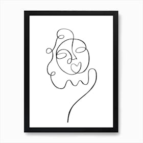 Her Art Print