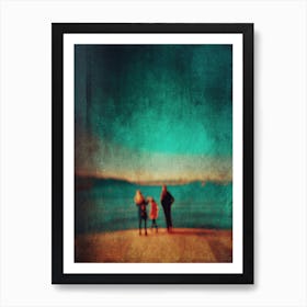 Together On The Coast Art Print