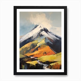 Ben Lui Scotland 2 Mountain Painting Art Print