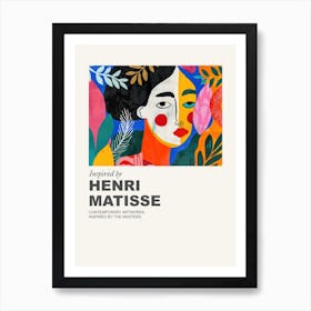 Museum Poster Inspired By Henri Matisse 16 Art Print