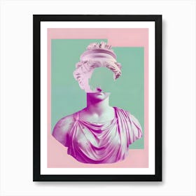 Bust Of A Woman Affiche