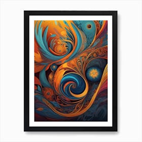 Abstract Painting 97 Art Print