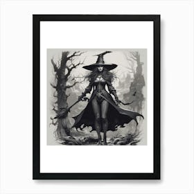 Witch Art Print