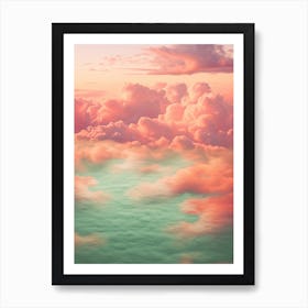 Pink Clouds In The Sky 5 Art Print