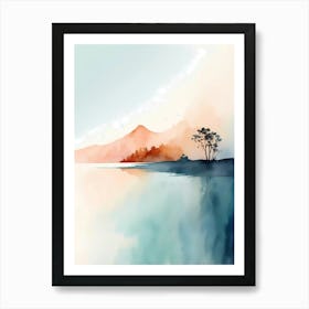 Watercolor Painting 38 Art Print