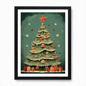 Christmas Tree 221 Art Print