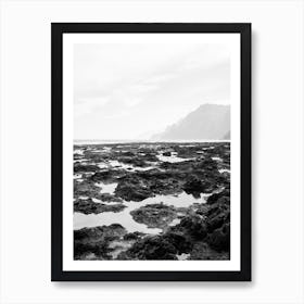 View of the beach in Tenerife, Canary Islands Art Print