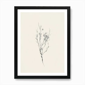 Branch Of Flowers Art Print