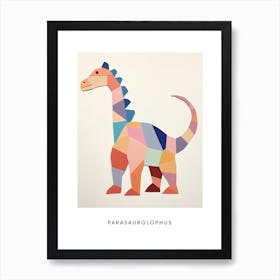 Nursery Dinosaur Art Parasaurolophus 2 Poster Art Print