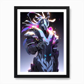 Overlord Deer Art Print