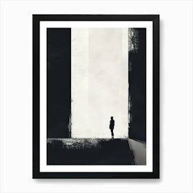 Man In The Doorway Art Print