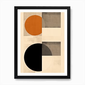 Ludwigshafen Linearity, Geometric Bauhaus Art Print