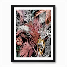 Jungle Tiger 2 Art Print