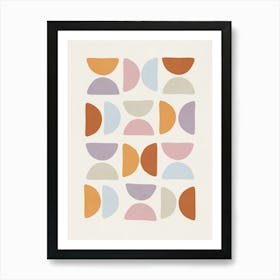 Geometric Shapes 25 2 Art Print