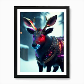 Reindeer Art Print