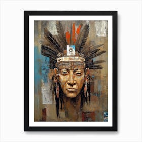 Native american art 2 Art Print