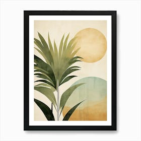 sage green plants Art Print