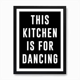 Dance Kitchen Art Print