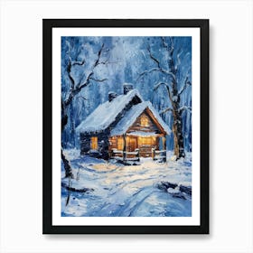 Cabin In The Woods 2 Art Print