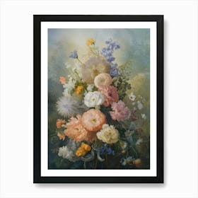 Flowers In A Vase 82 Art Print